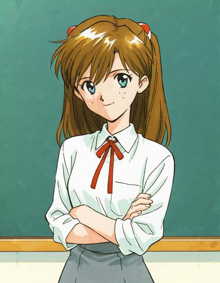 新世紀エヴァンゲリオン　惣流・アスカ・ラングレー　初期設定案　illustrious(Neon Genesis Evangelion　Souryuu Asuka Langley　 Pilot version　illustrious) v1.0