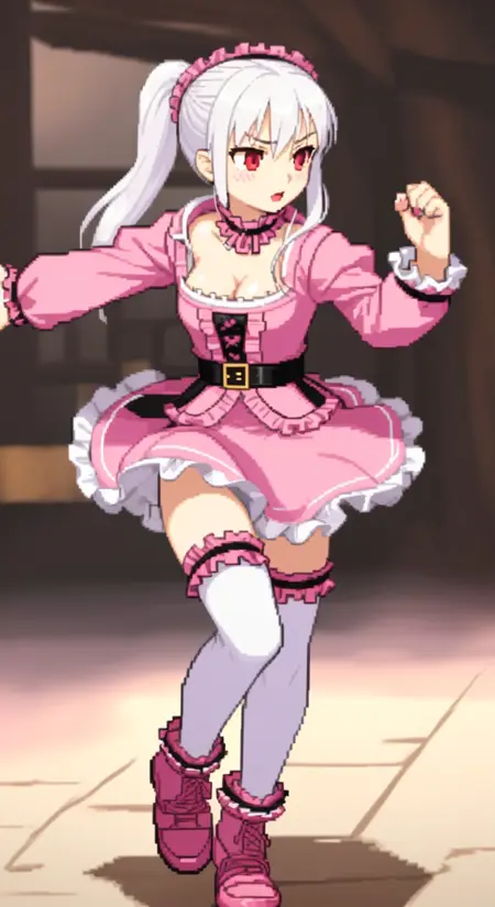 Street Fighter Alpha 3 Pixel Art (5mb LoRA, SD 1.5)