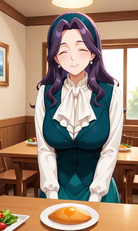 Mrs. Kagenou/(オカン・カゲノー : Kage no Jitsuryokusha - (SDXL & Illustrious)