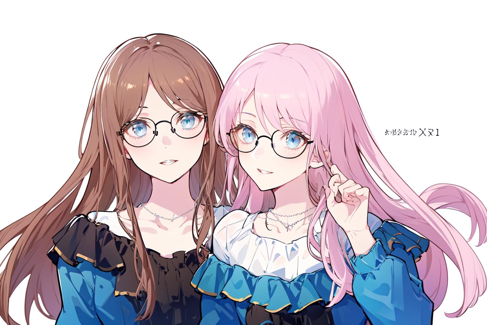 爱素贴贴/Mygo/Anon Chihaya and Soyo Nagasaki image by chosen