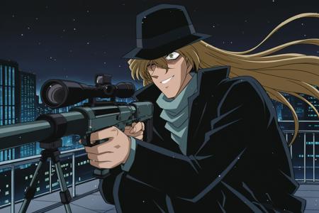 Detective Conan 名探偵コナン Black Organization Gin [Retro Style Version] [Illustrious] [IL] V1