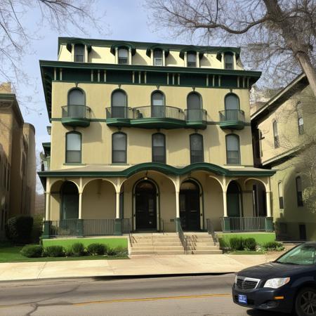 Philadelphia Housing with Dormers V1