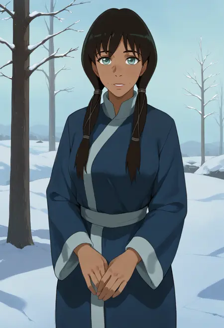 Senna, mother of Avatar Korra, (The Legend of Korra, Four Elements Trainer), LoRA, PonyXL