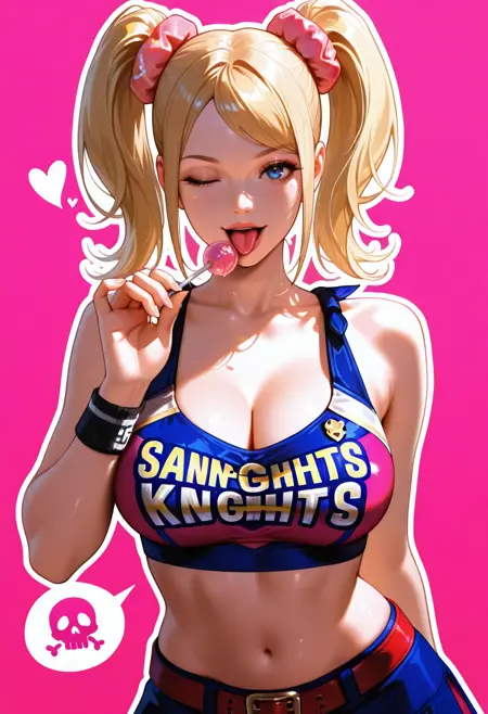 Juliet Starling - Lollipop Chainsaw l IllustriousXL (2 Outfits)