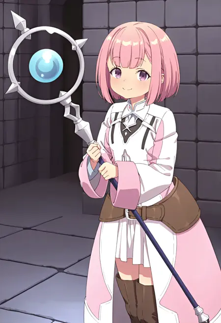 IllustriousXL - Lululee Ashford ルルリ・アシュフォード - guild no uketsukejou desu ga, zangyou wa iya nanode boss wo solo toubatsu shiyou to omoimasu