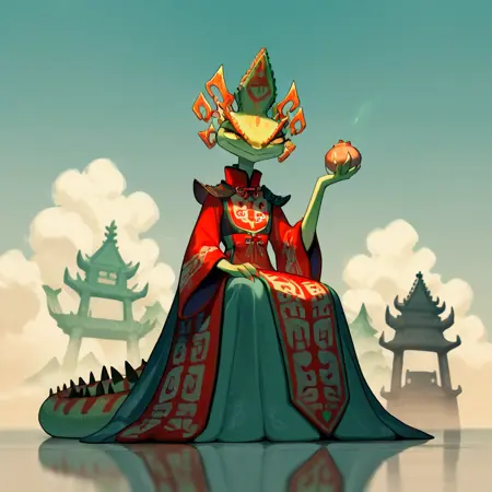 Kung Fu Panda - Chameleon (The Evil One)