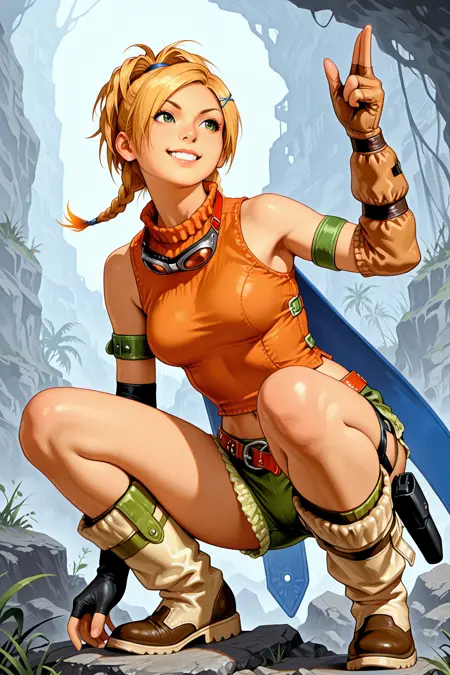Rikku from Final Fantasy | Illustrious / NoobAI
