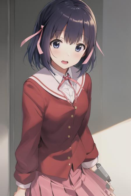 Saki (Kanojo mo Kanojo) - v1.0, Stable Diffusion LoRA