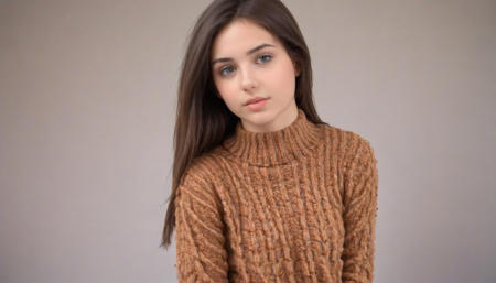 <lora:Yarn_XL-000014:0.6> a sexy knitted brunette girl 18 years old.