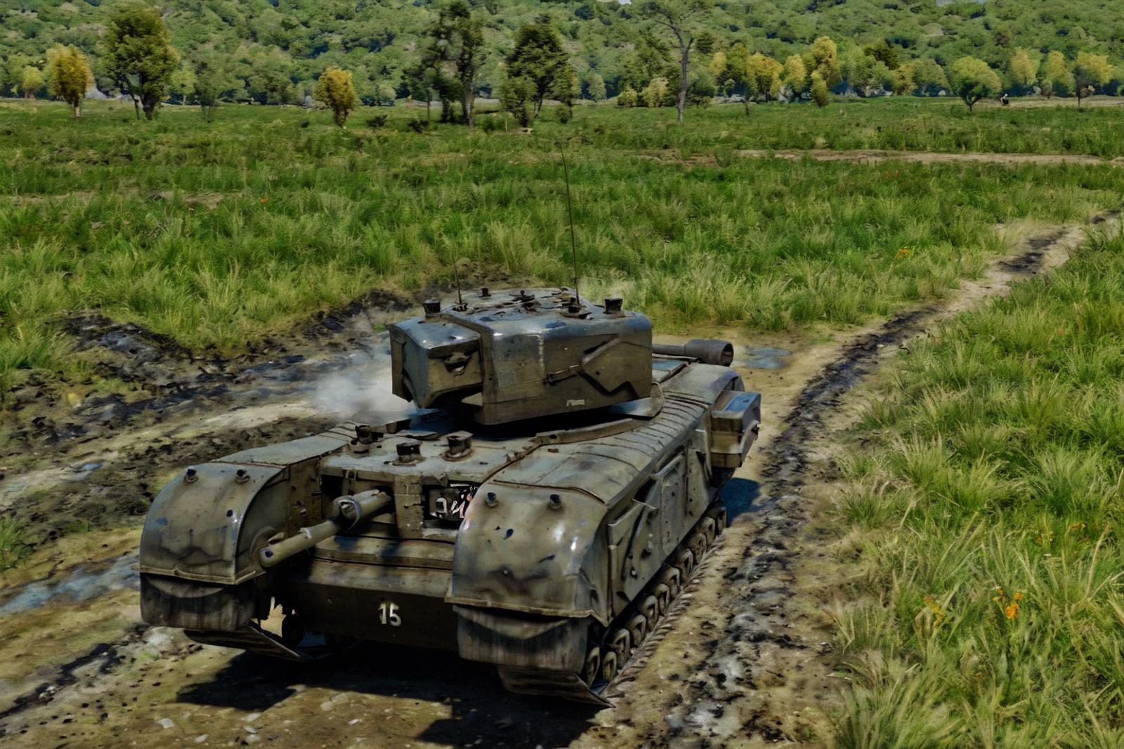 Churchill Tank image by MajMorse