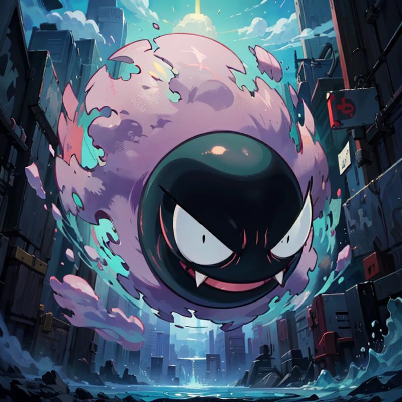 Gastly (Pokemon) (Pokedex #0092) image by CitronLegacy