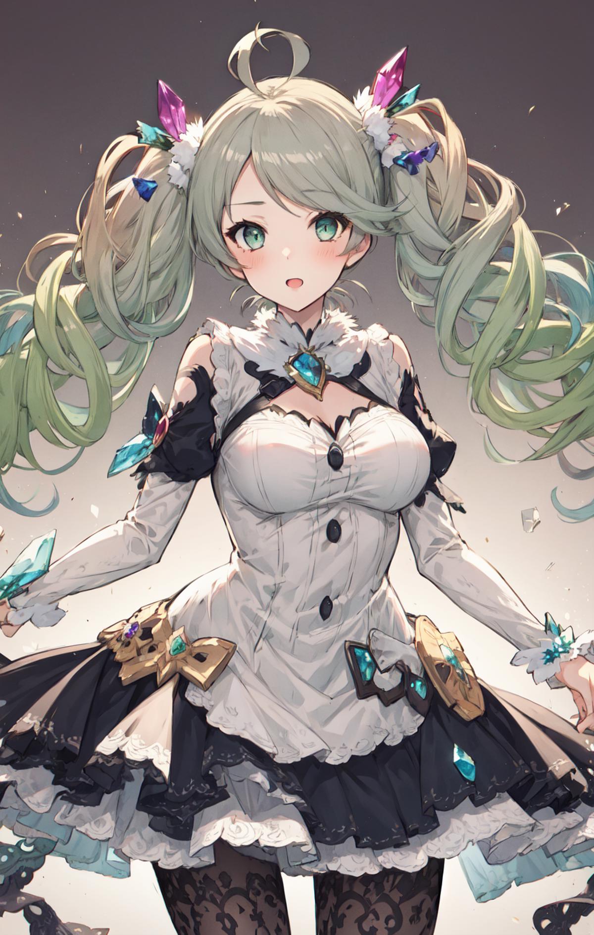 De La Fille from gbf | 碧蓝幻想 宝石姬 蕾‧芬耶 image by Palayer