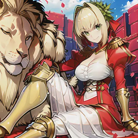 Nero Claudius(FGO base+3 skins)