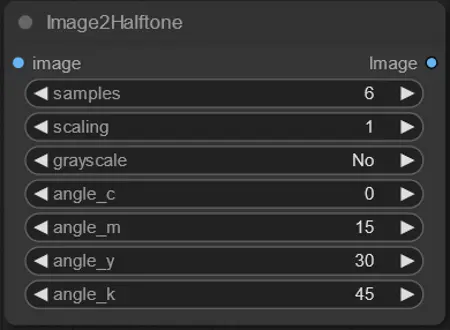 Image2Halftone Node for ComfyUi