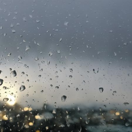 raindrops on the glass