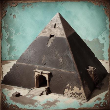the Great Pyramid by Coffee_Patina <lora:Coffee_Patina:1>
