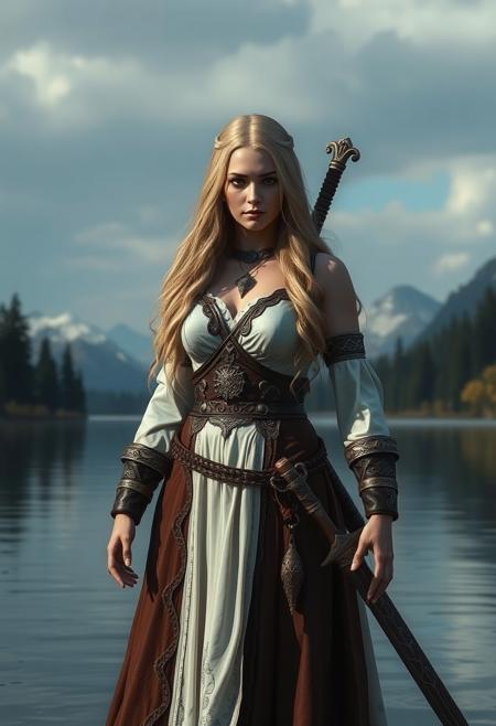 lady of the lake from The Witcher