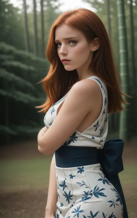 Olivia - realistic redhead for PONY