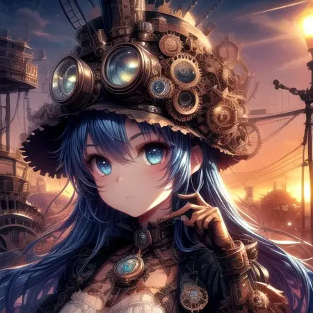 Steampunk style