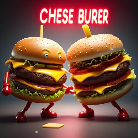 Cheese burger war