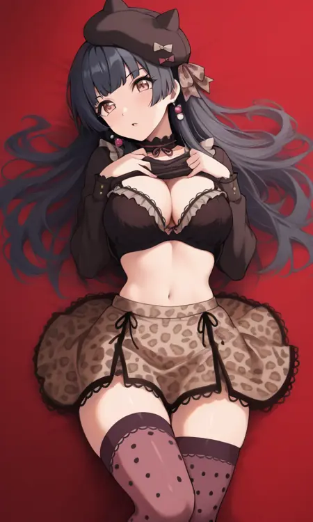 (Illustrious) gothic dress, mayuzumi_fuyuko (黛冬 優子), idolmaster,