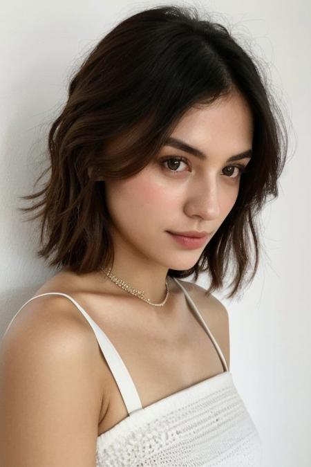 medium shot, <lora:DOPF-Highkey:0.7>, to8highkey, white, high, key, photograph, beautiful, isolated, realistic photo of a woman, simple background, (masterpiece:1.0), (best quality:1.0), beautiful, (intricate details), unity 8k wallpaper, ultra detailed