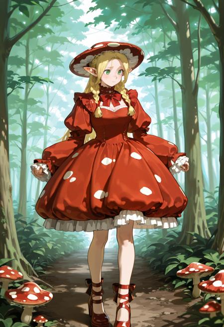Mushroom Dress illust