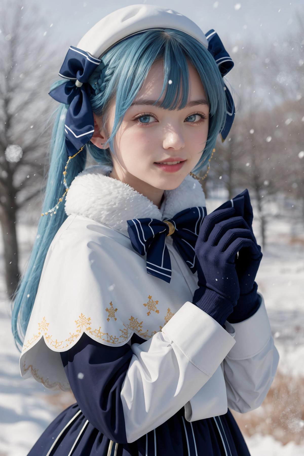 Yuki Miku | LoRA image by chihayatan