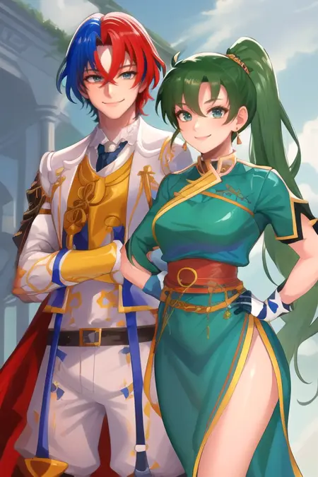 Alear x Lyn (Fire Emblem)