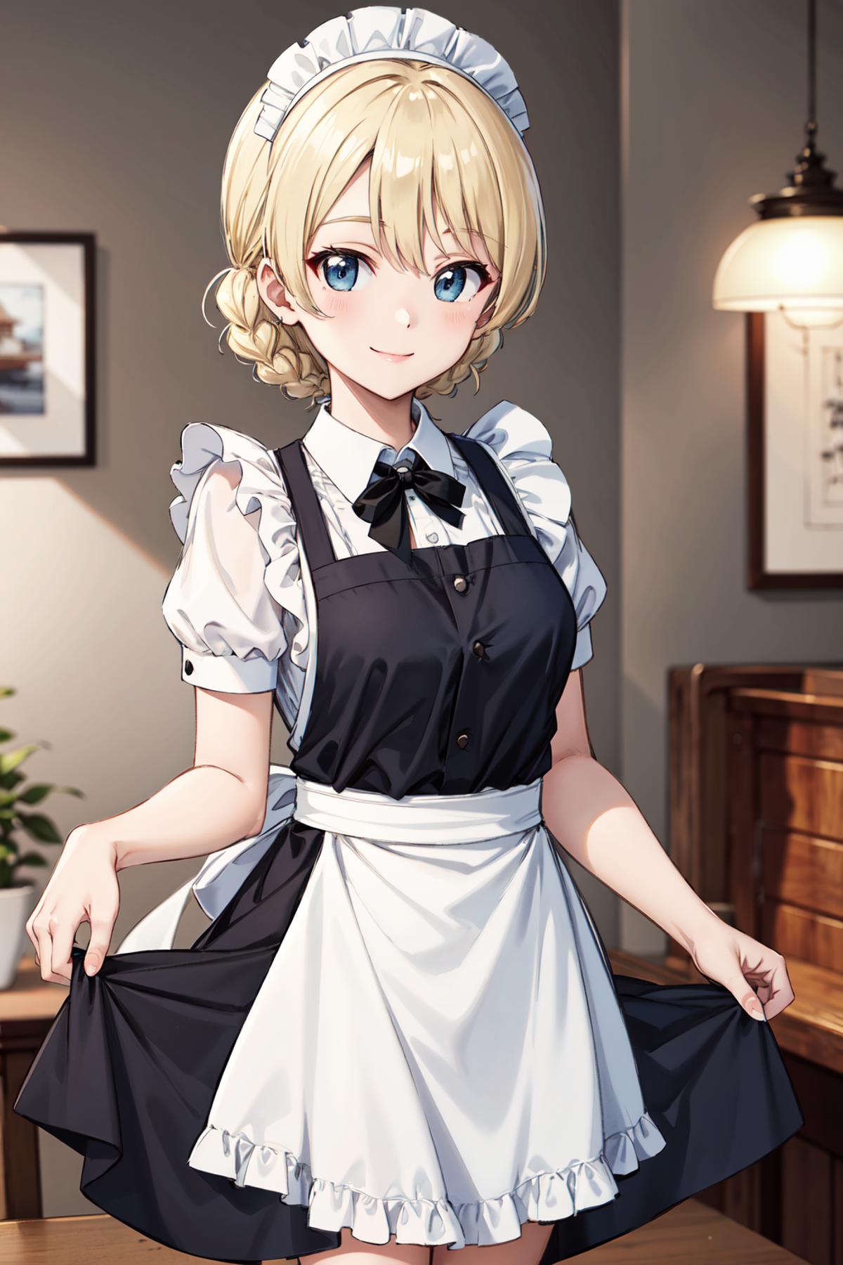 ダージリン Darjeeling/ガールズ&パンツァー Girls und Panzer image by AI_popai