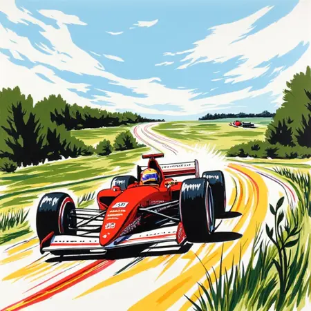 Raymond Pettibon Style - Flux 1.D