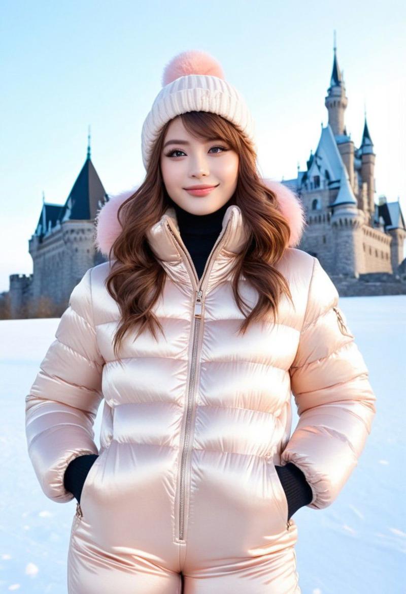 Full body clearance puffer jacket