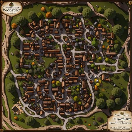 Fantasy City Map Generator ai generated images - 88stacks