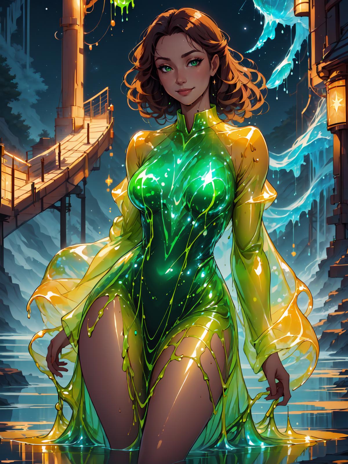 Bioluminescent Dress image by neilarmstron12