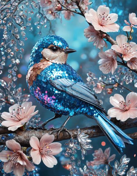 World of Glitter 103_a6 (Blue)