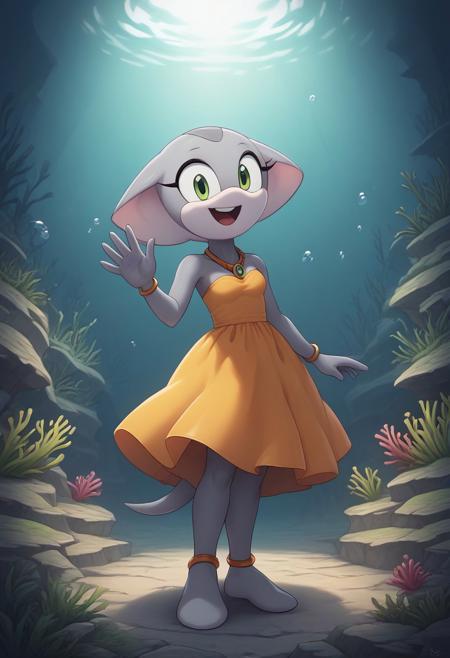 Pearly the Manta Ray - Sonic Archie Comics V1