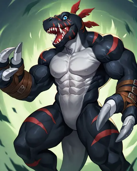 DarkTyrannomon - Digimon