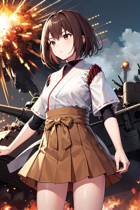 Hyuuga & Ise (日向 & 伊勢) / Kancolle