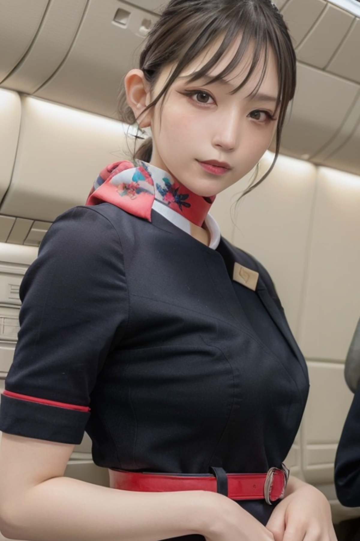 JAL Stewardess Uniform - v1.0 | Stable Diffusion LoRA | Civitai