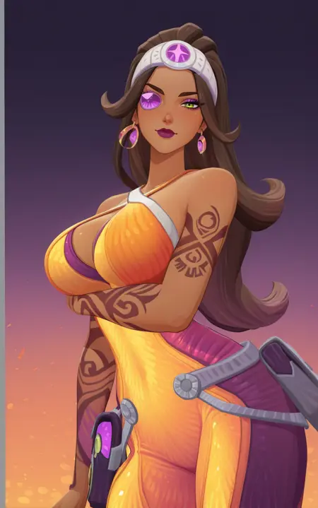 Space_groove_Samira / League of Legends