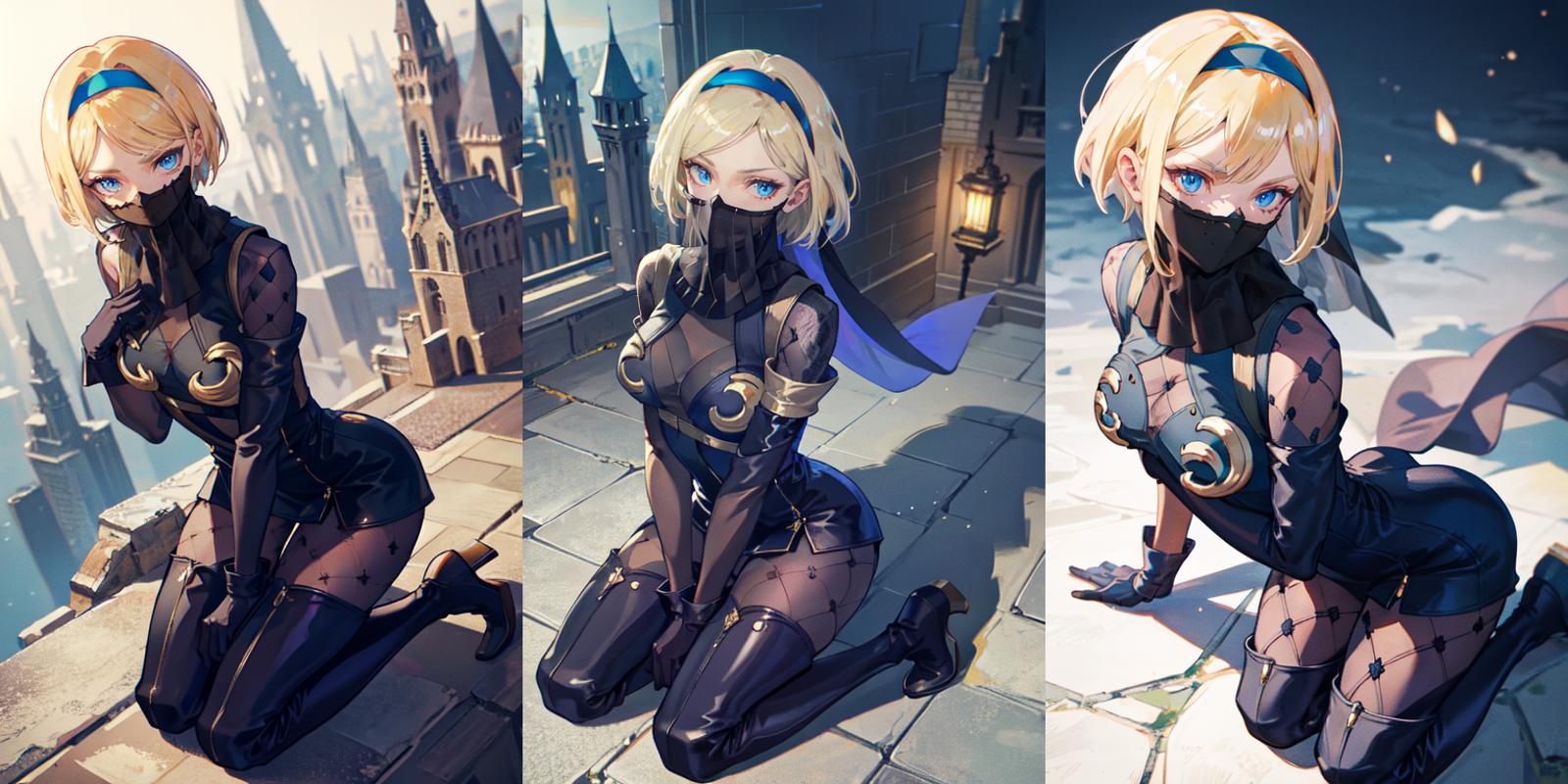 Operator 6O & 21O (NieR:Automata) LoRA image by bluelovers