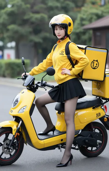 ZIT Chinese Food delivery rider uniform