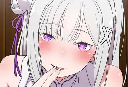 Finger To Lips | Sexy Pose Concept | illustriousXL