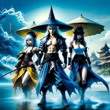 Blue Rain