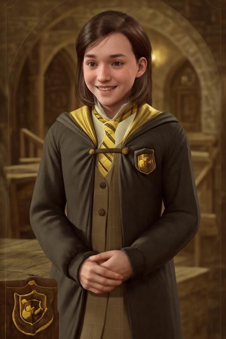 poppysweeting hogwarts school uniform hufflepuff uniform