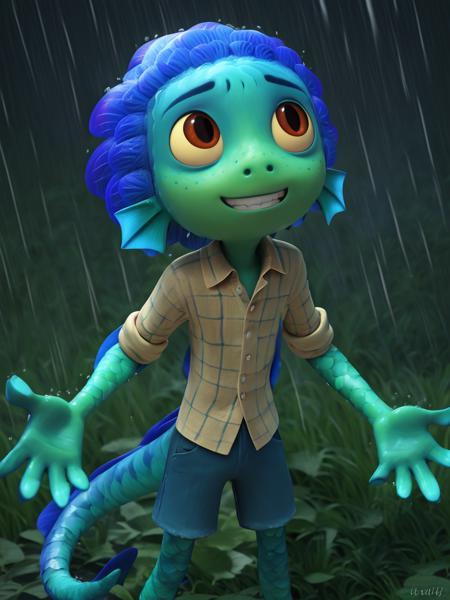 Luca Paguro monster form (Luca) v2.0