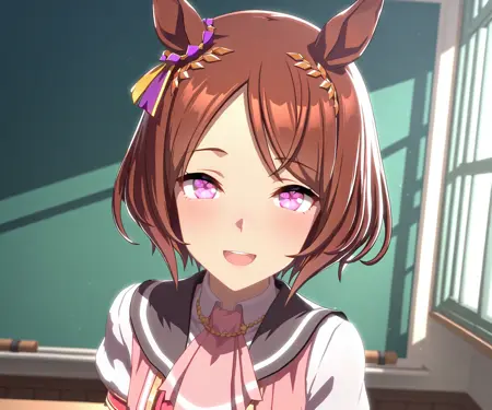 Sakura Laurel (Umamusume) in game style 3D ILL-v2