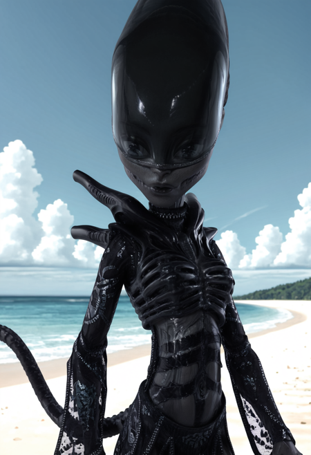 Skullector Alien - Monster High [Illustrious] V1