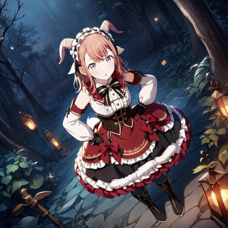 Baby Goat's Frilly Dress (Hanasato Minori) / Project SEKAI AnimagineXL V3.1