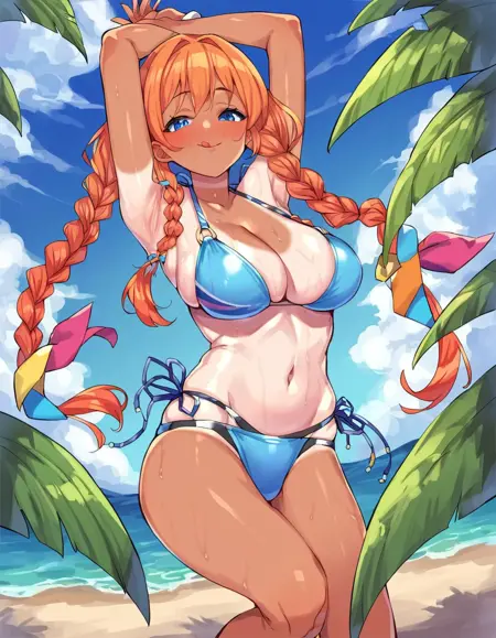 Momomo Momo4 (桃萌 百)/ Yoshiwa Tomo artstyle (Pixiv, etc) [Pony]